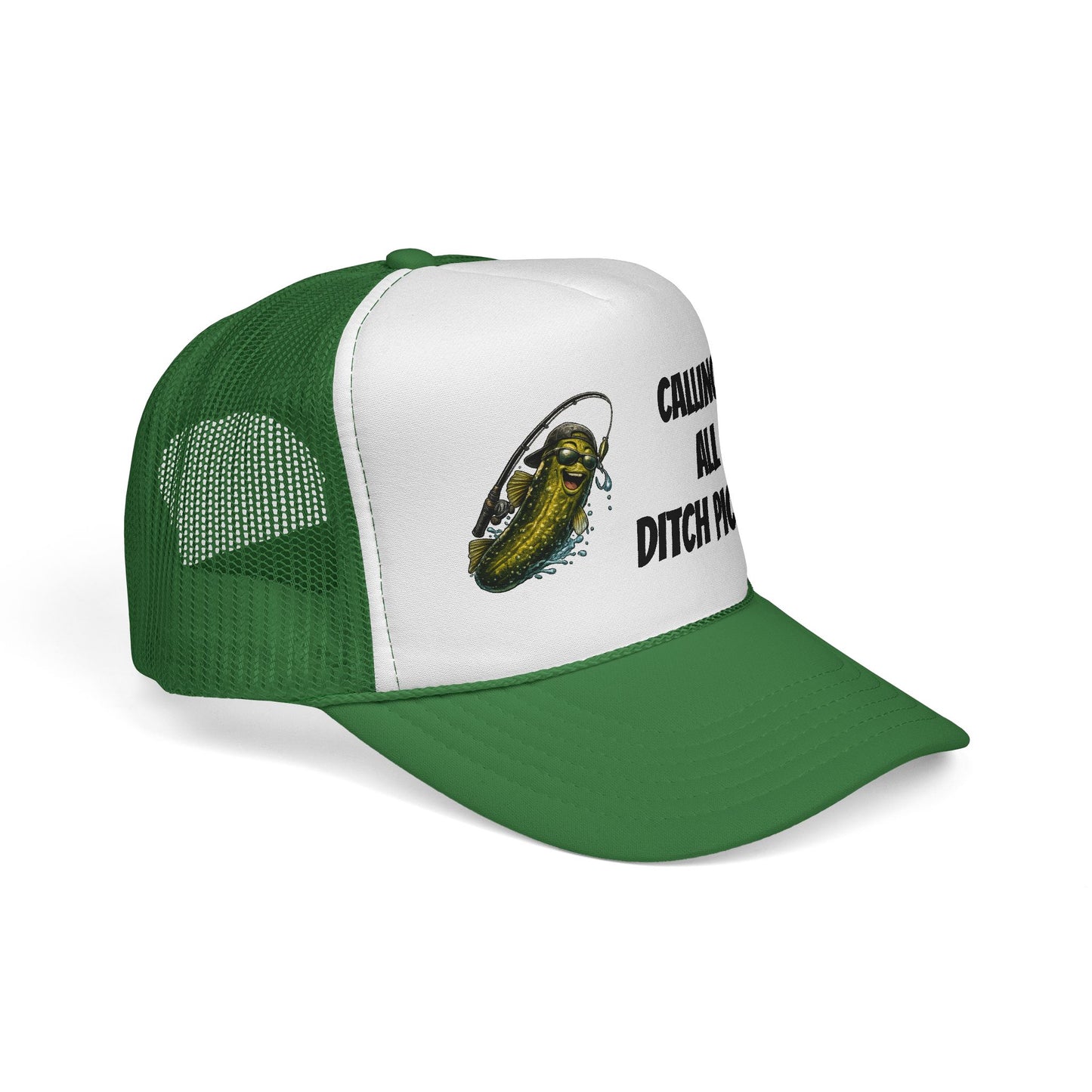 Ditch Pickle Rick "CALLING ALL DITCH PICKLES" Trucker Cap