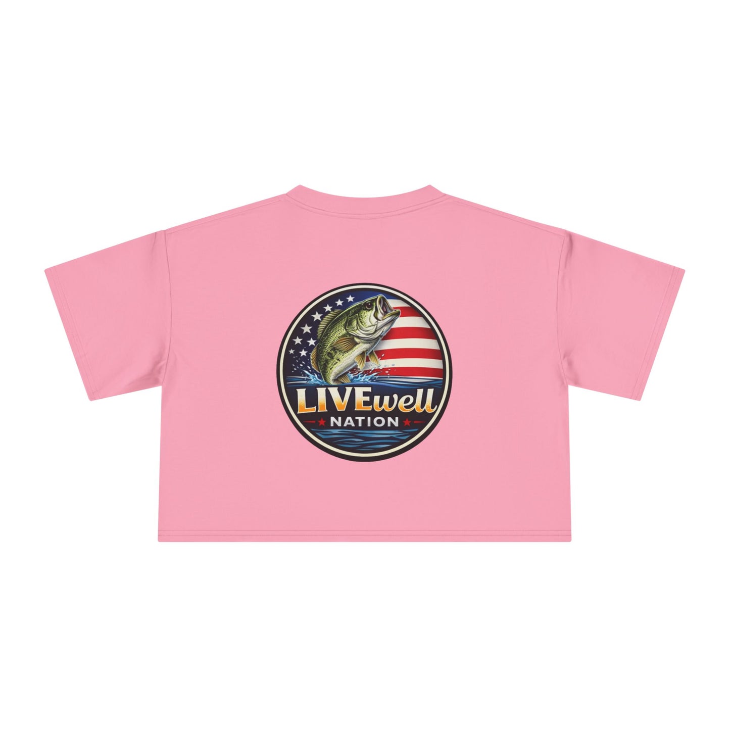 LIVEwell Nation Fishing Crop Tee