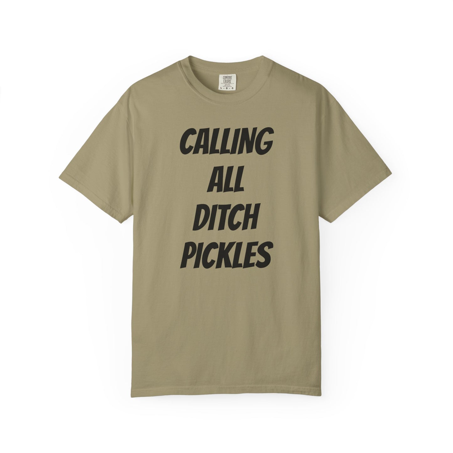 Ditch Pickle Rick Fishing Graphic T-Shirt