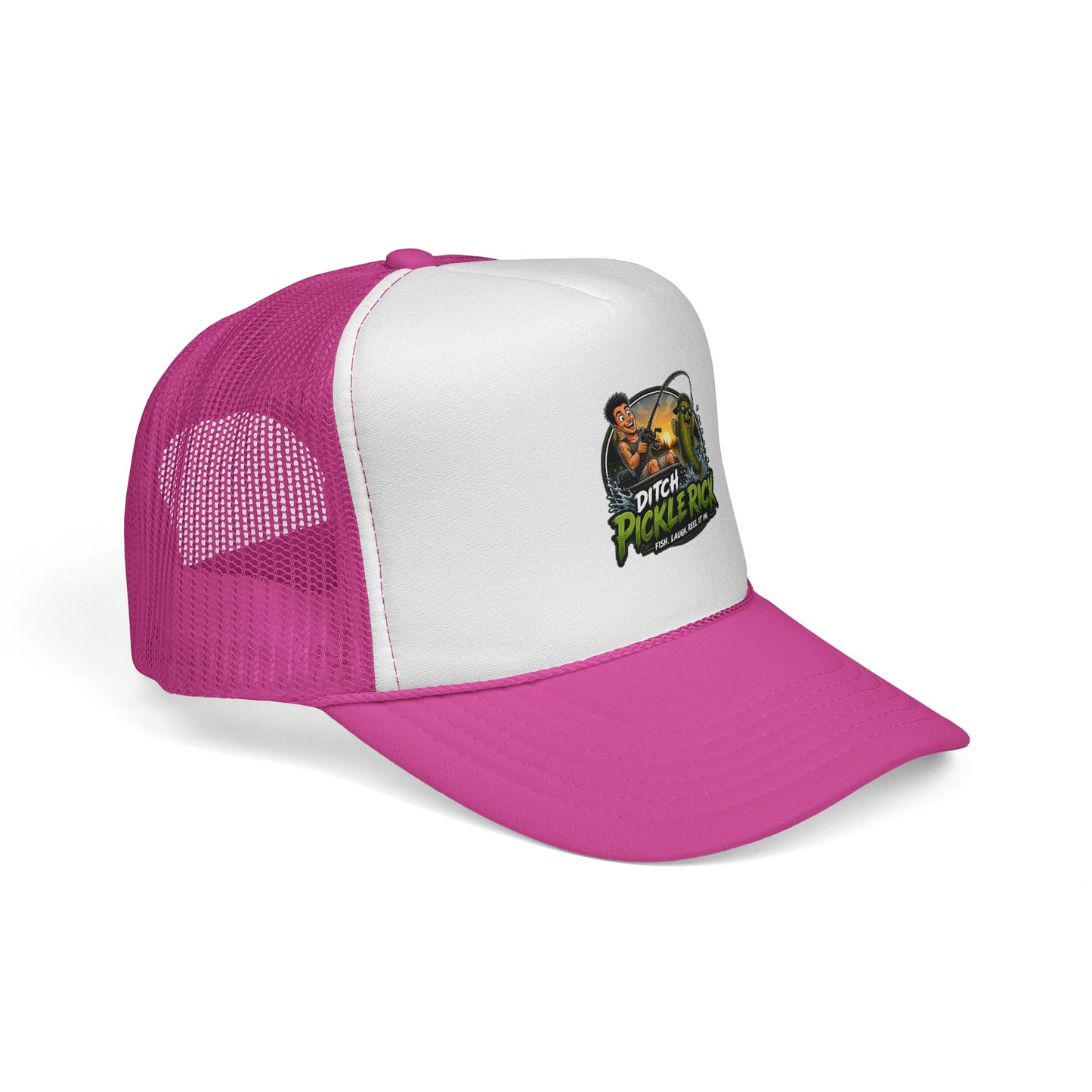 Ditch Pickle Rick Trucker Cap