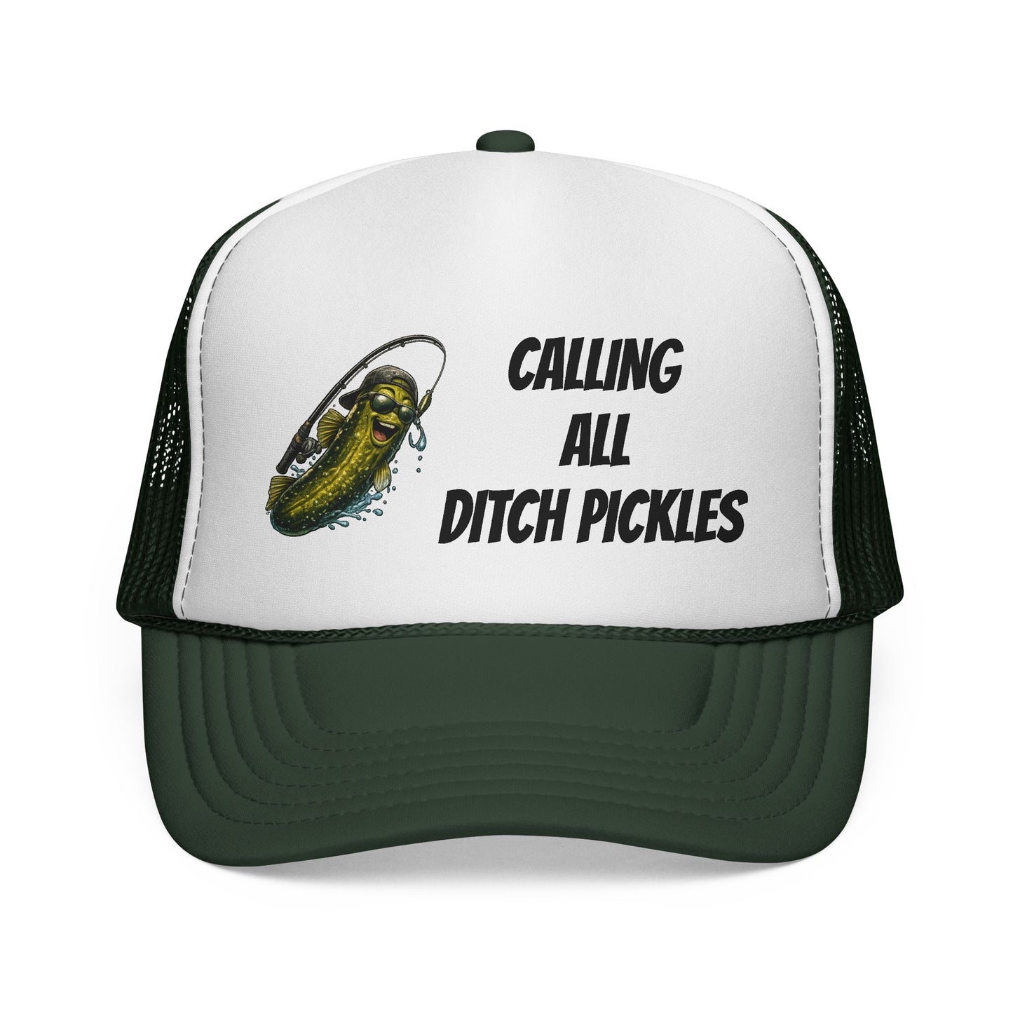 Ditch Pickle Rick "CALLING ALL DITCH PICKLES" Trucker Cap