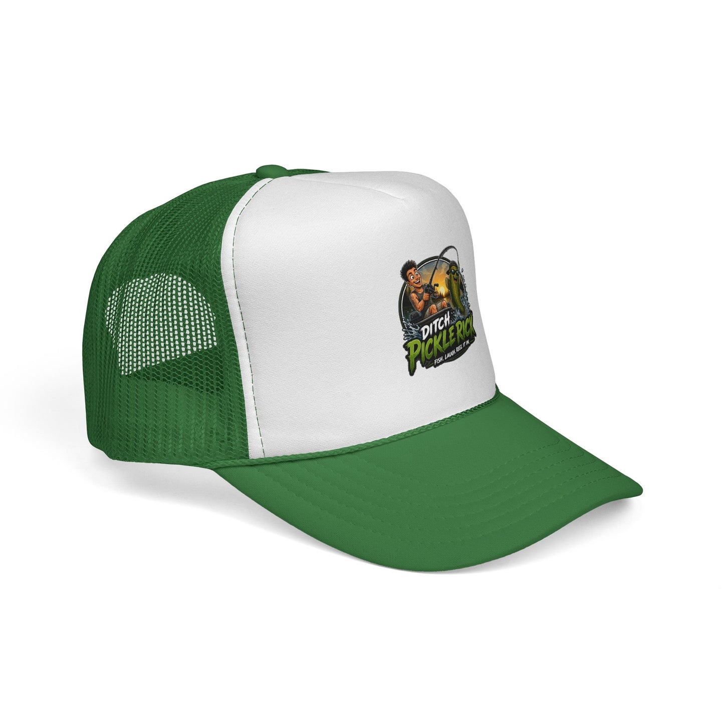 Ditch Pickle Rick Trucker Cap