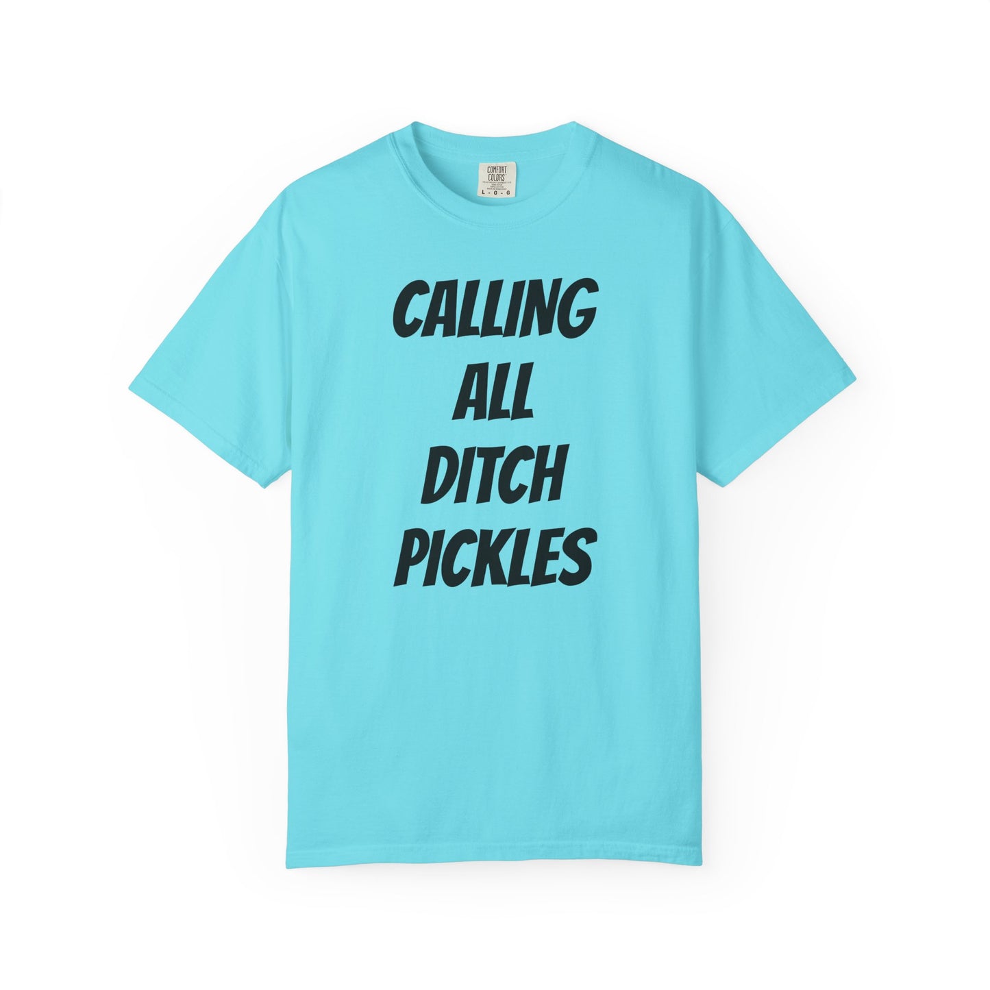 Ditch Pickle Rick Fishing Graphic T-Shirt