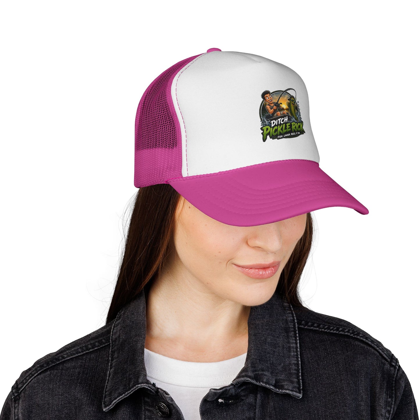 Ditch Pickle Rick Trucker Cap