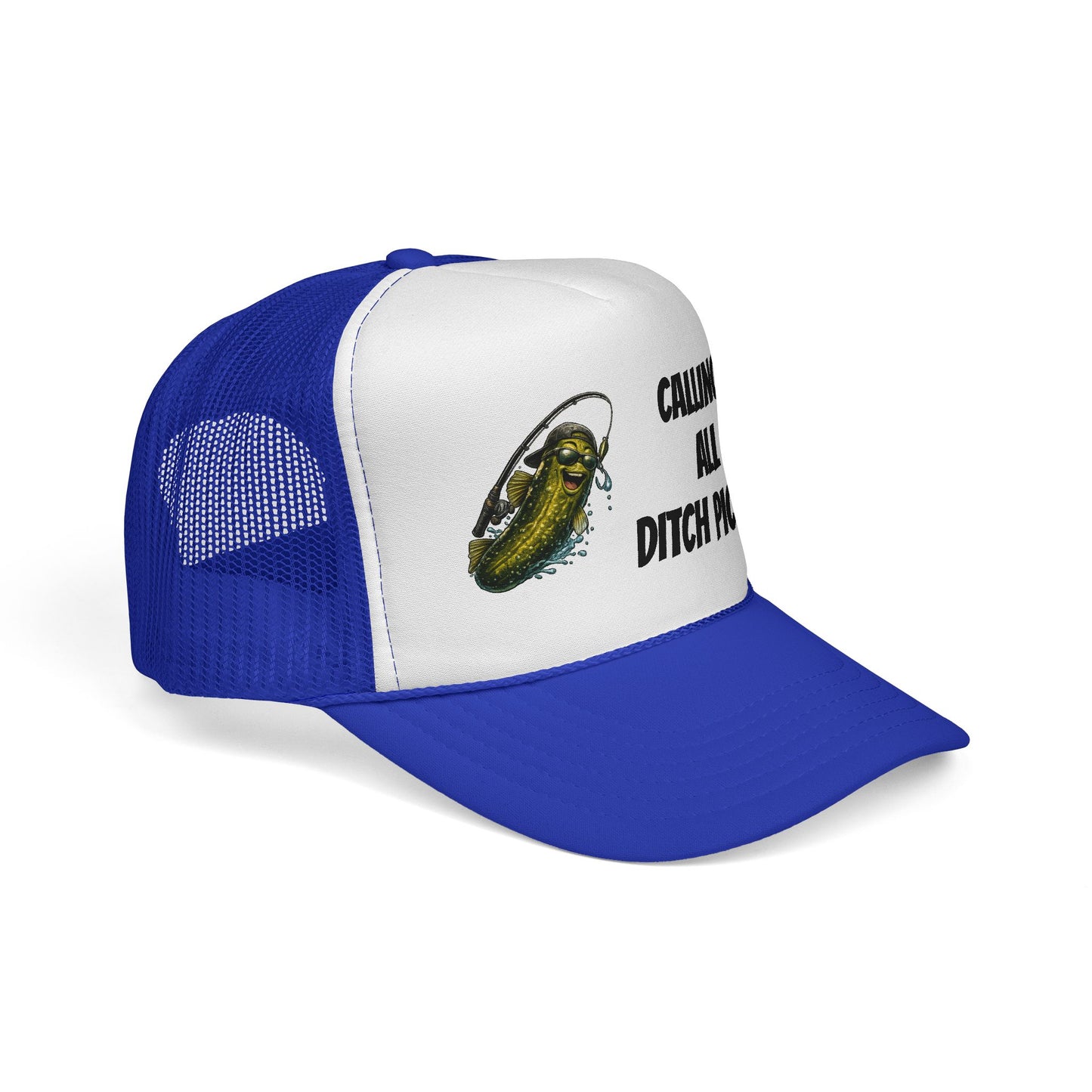 Ditch Pickle Rick "CALLING ALL DITCH PICKLES" Trucker Cap