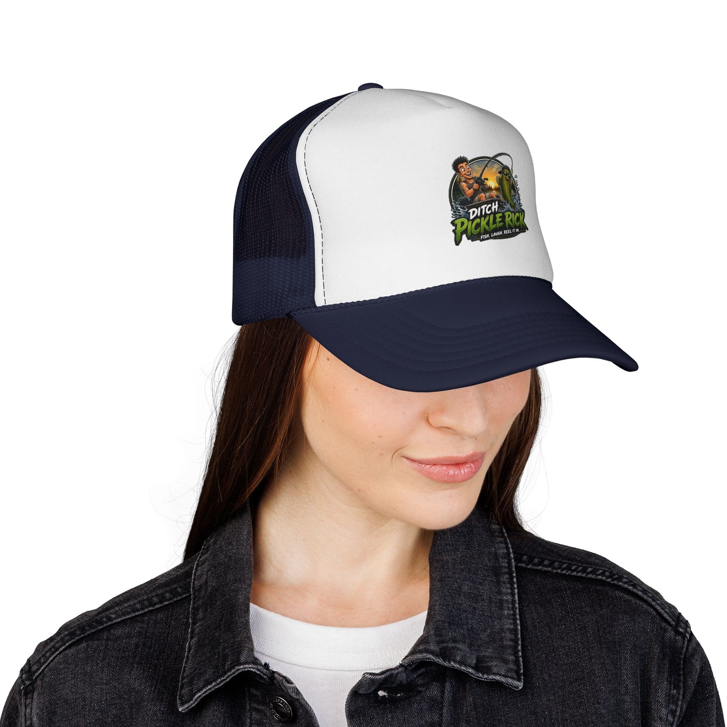 Ditch Pickle Rick Trucker Cap