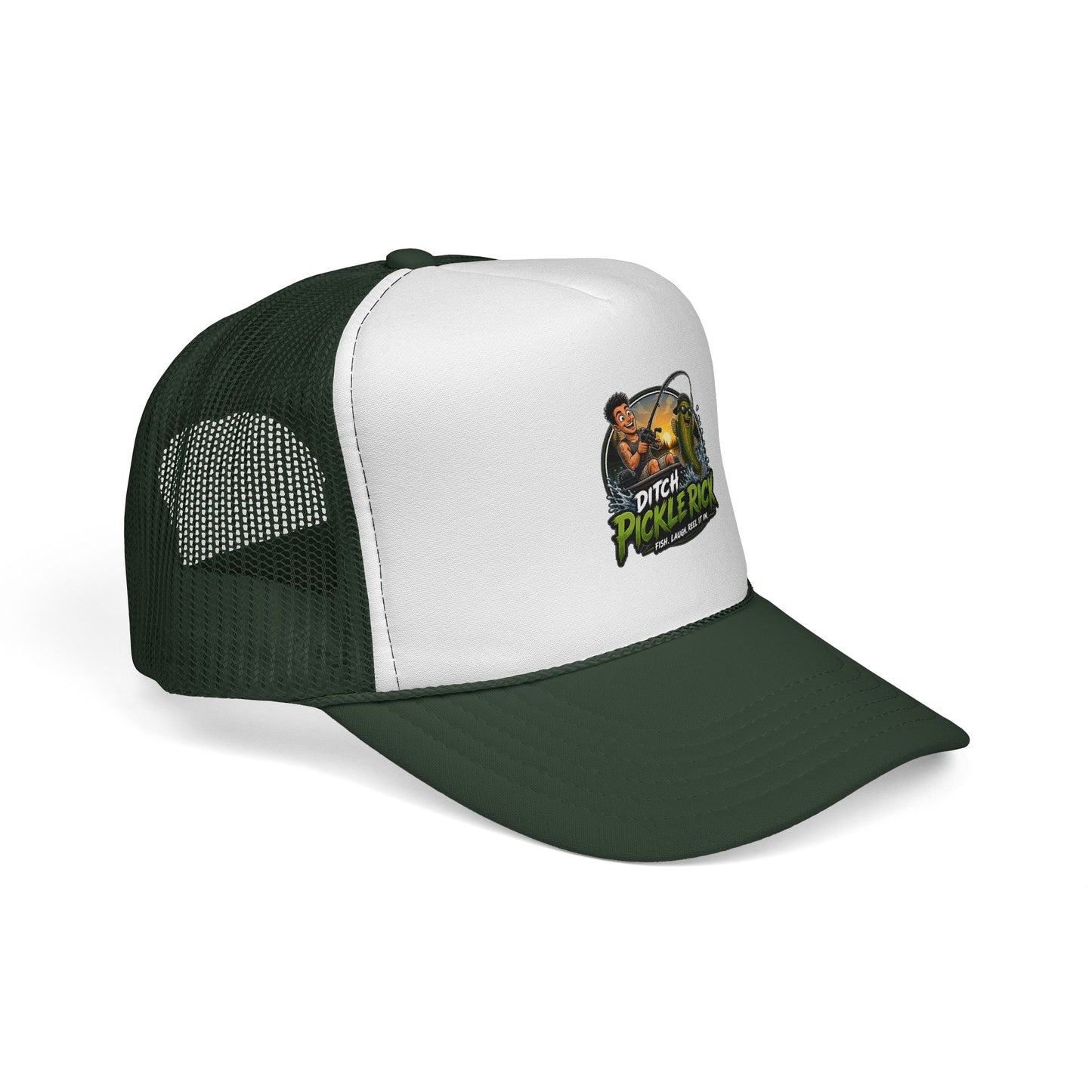 Ditch Pickle Rick Trucker Cap