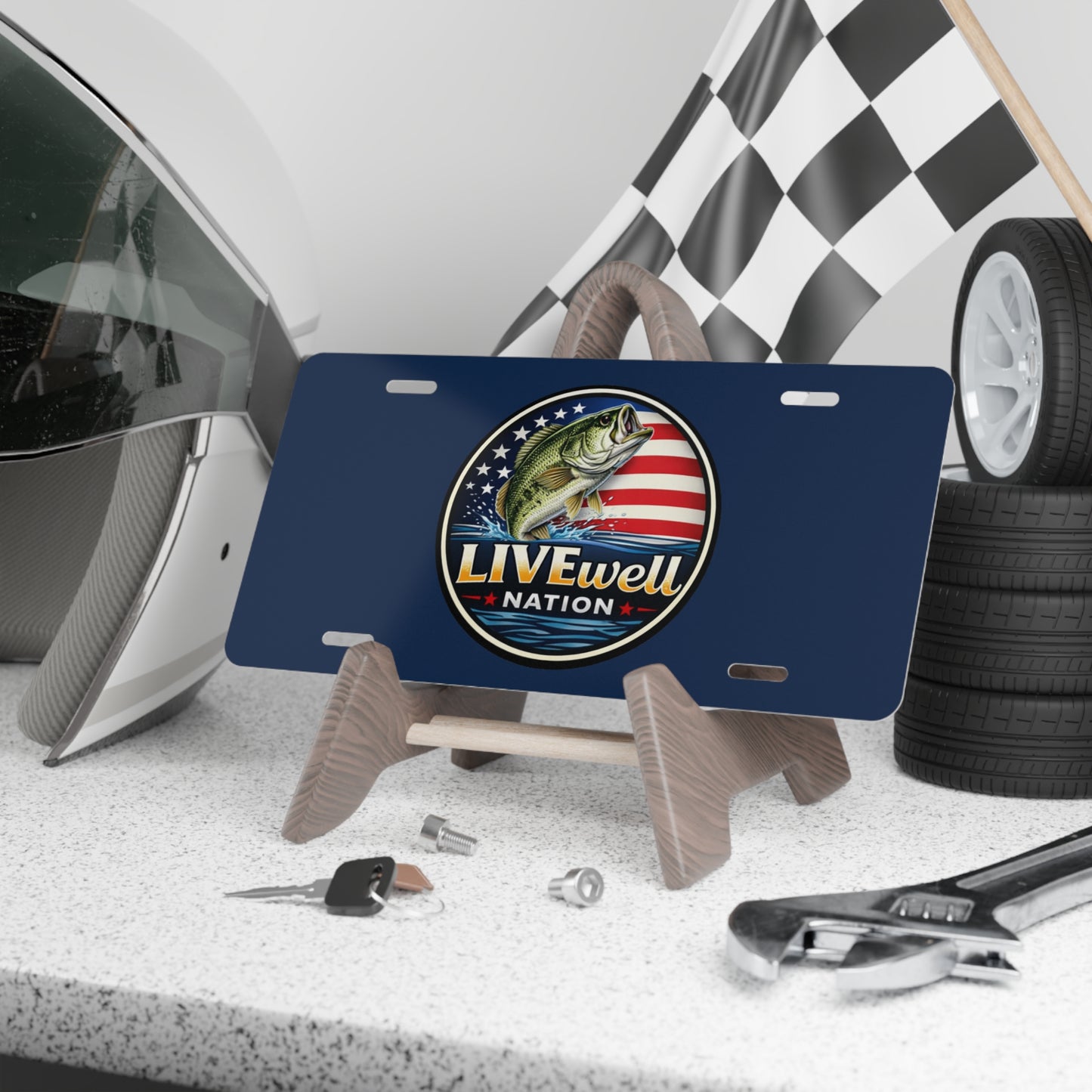 LIVEwell Nation Vanity Plate