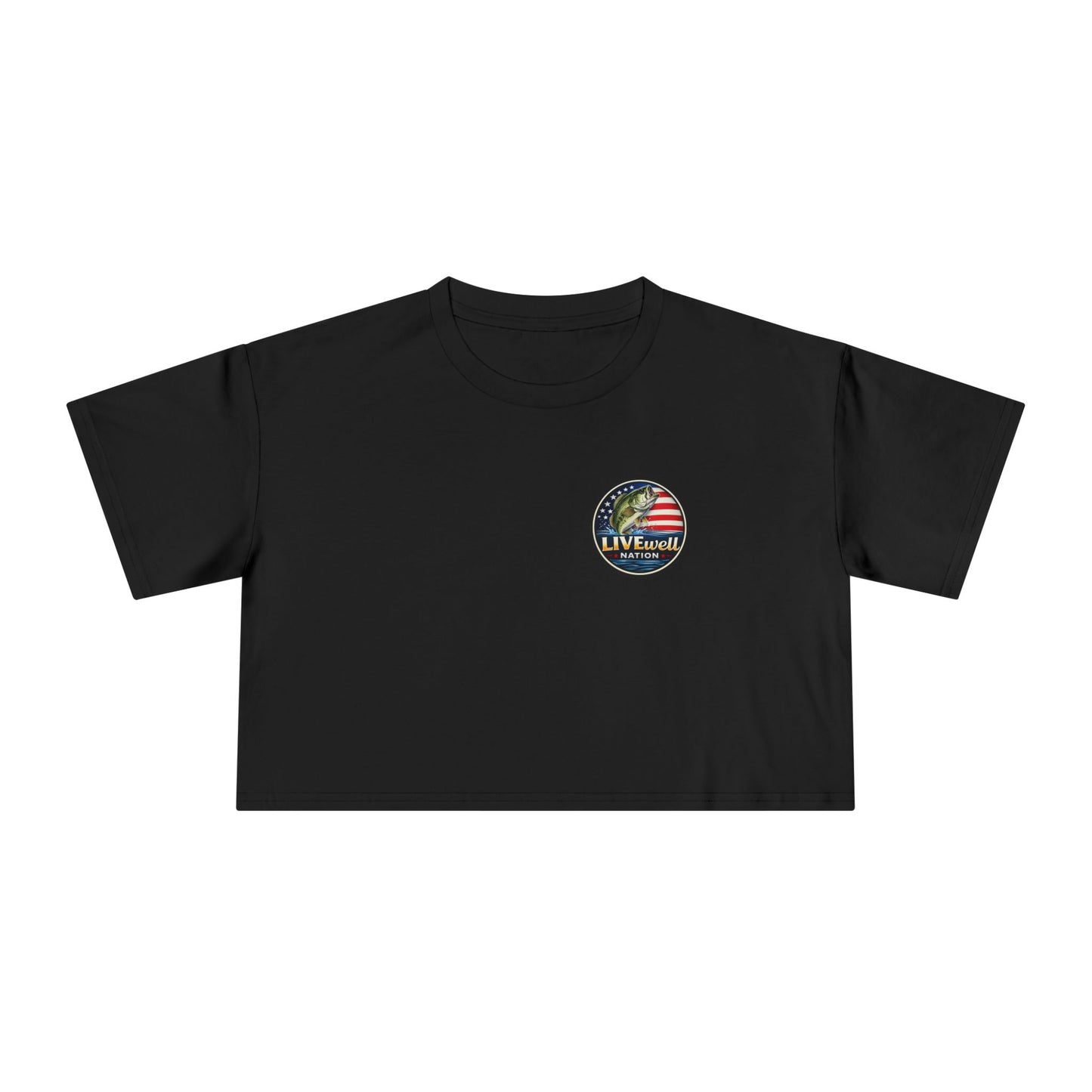 LIVEwell Nation Fishing Crop Tee
