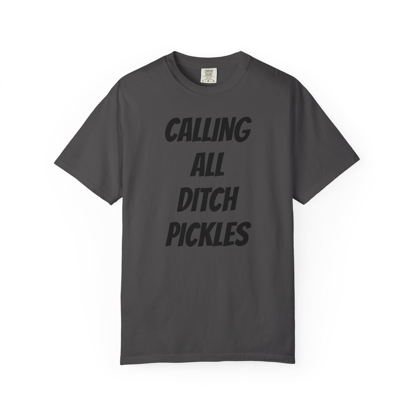 Ditch Pickle Rick Fishing Graphic T-Shirt