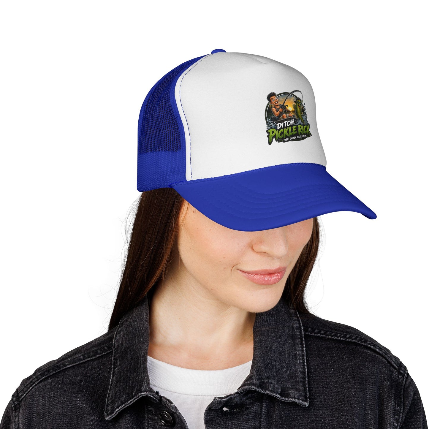 Ditch Pickle Rick Trucker Cap