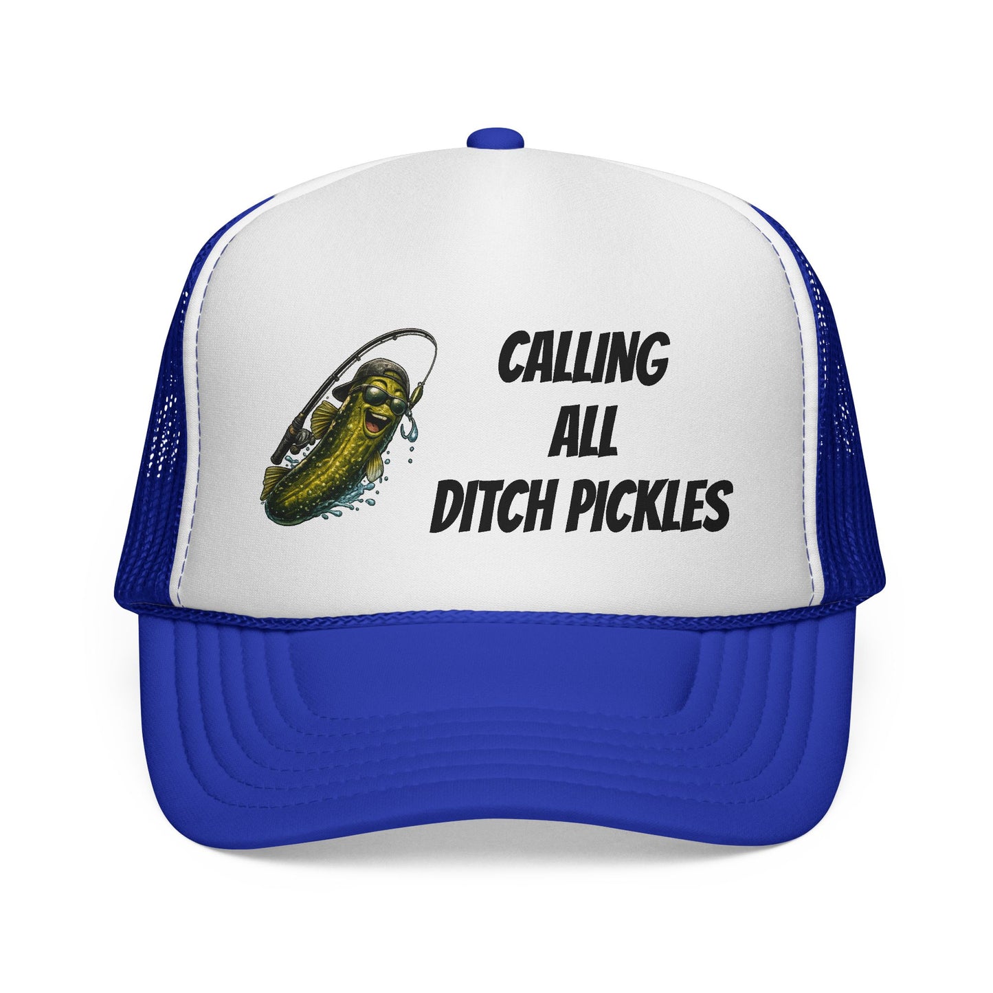 Ditch Pickle Rick "CALLING ALL DITCH PICKLES" Trucker Cap