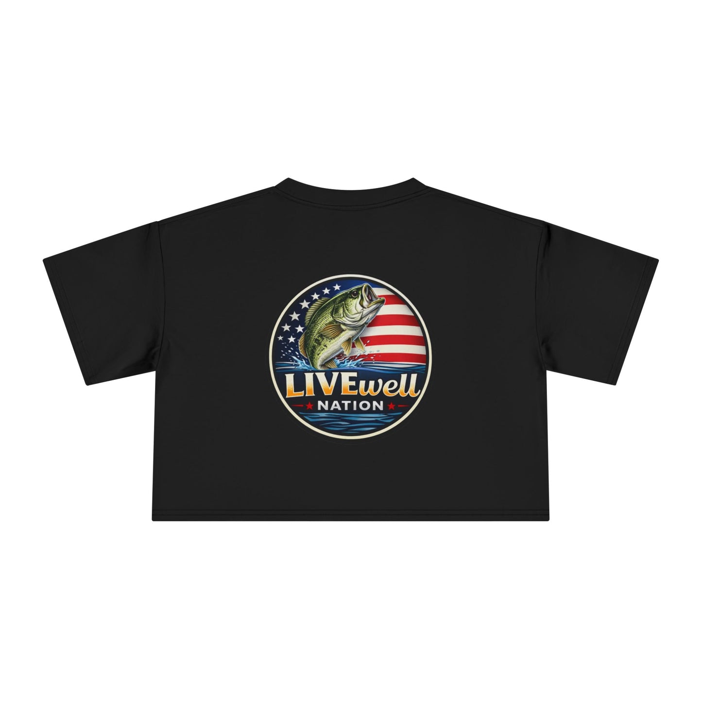 LIVEwell Nation Fishing Crop Tee