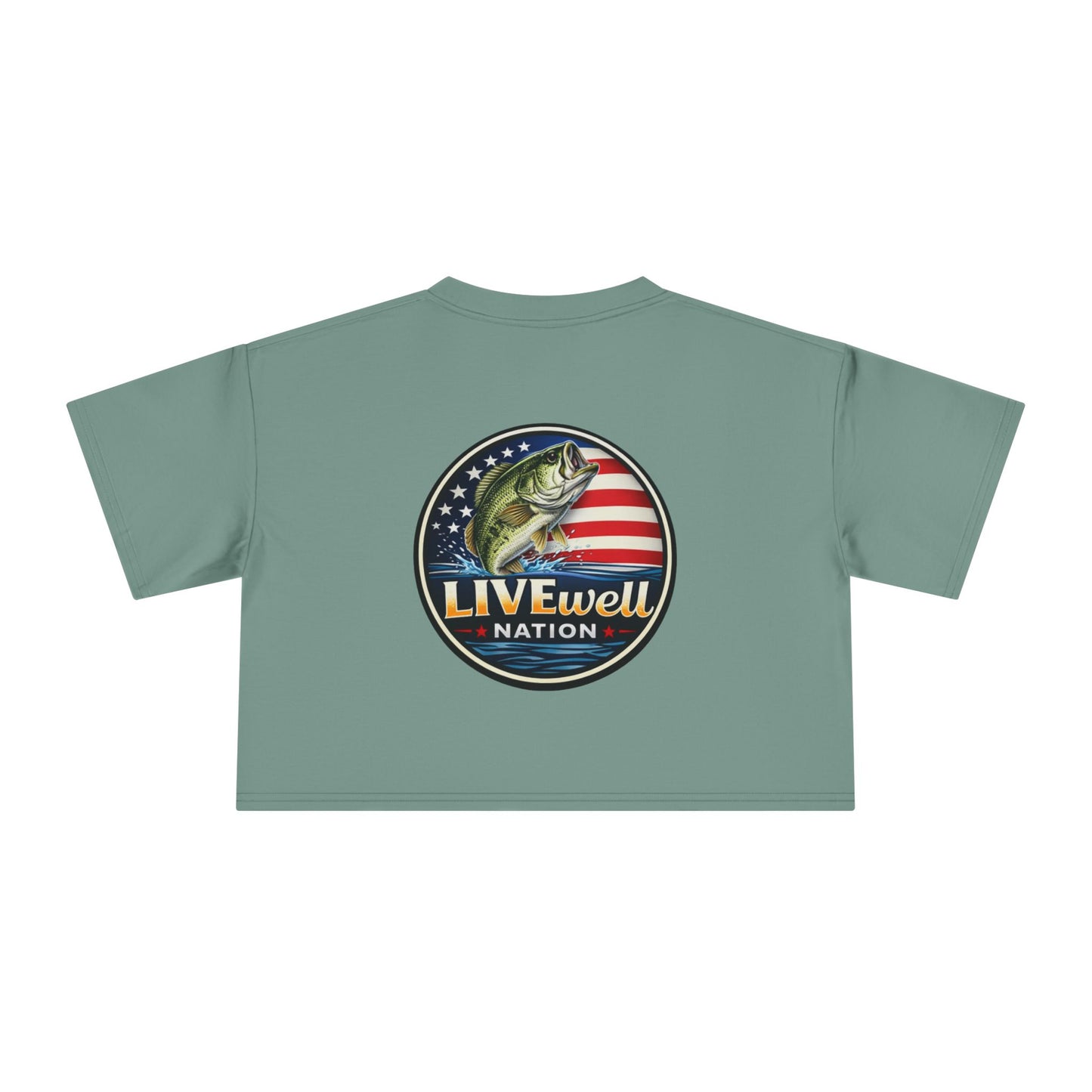 LIVEwell Nation Fishing Crop Tee
