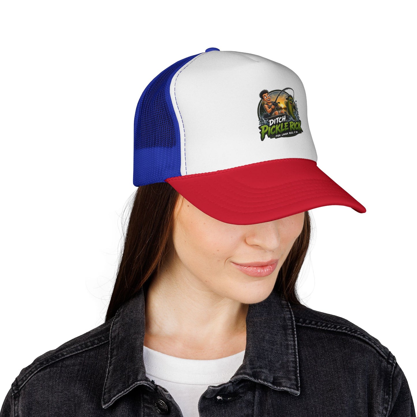 Ditch Pickle Rick Trucker Cap
