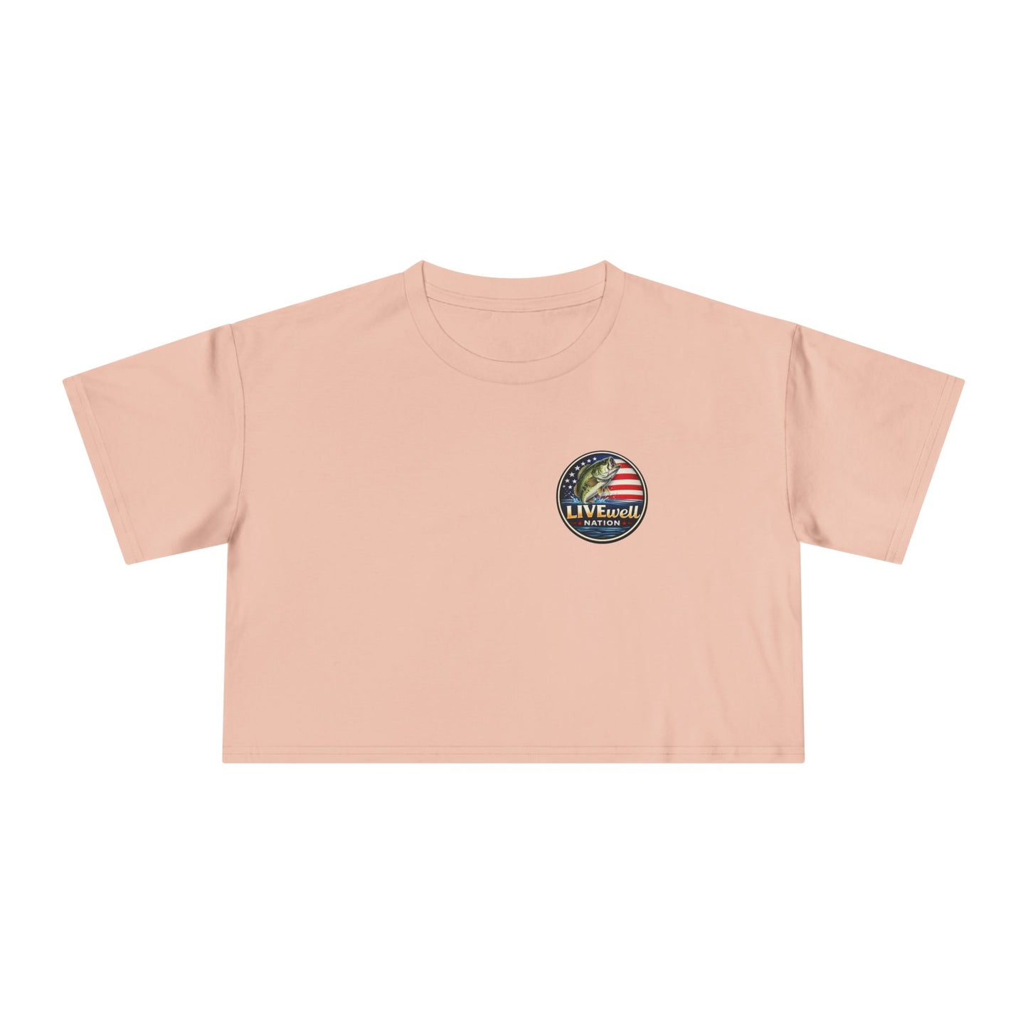 LIVEwell Nation Fishing Crop Tee