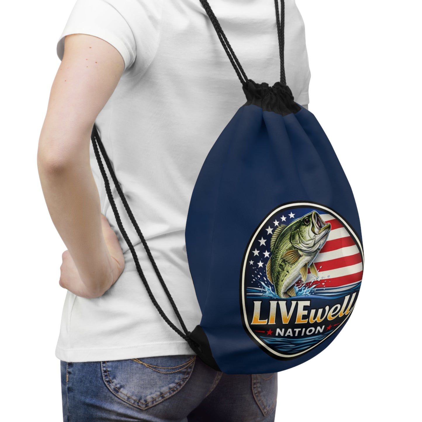 LIVEwell Nation Drawstring Bag