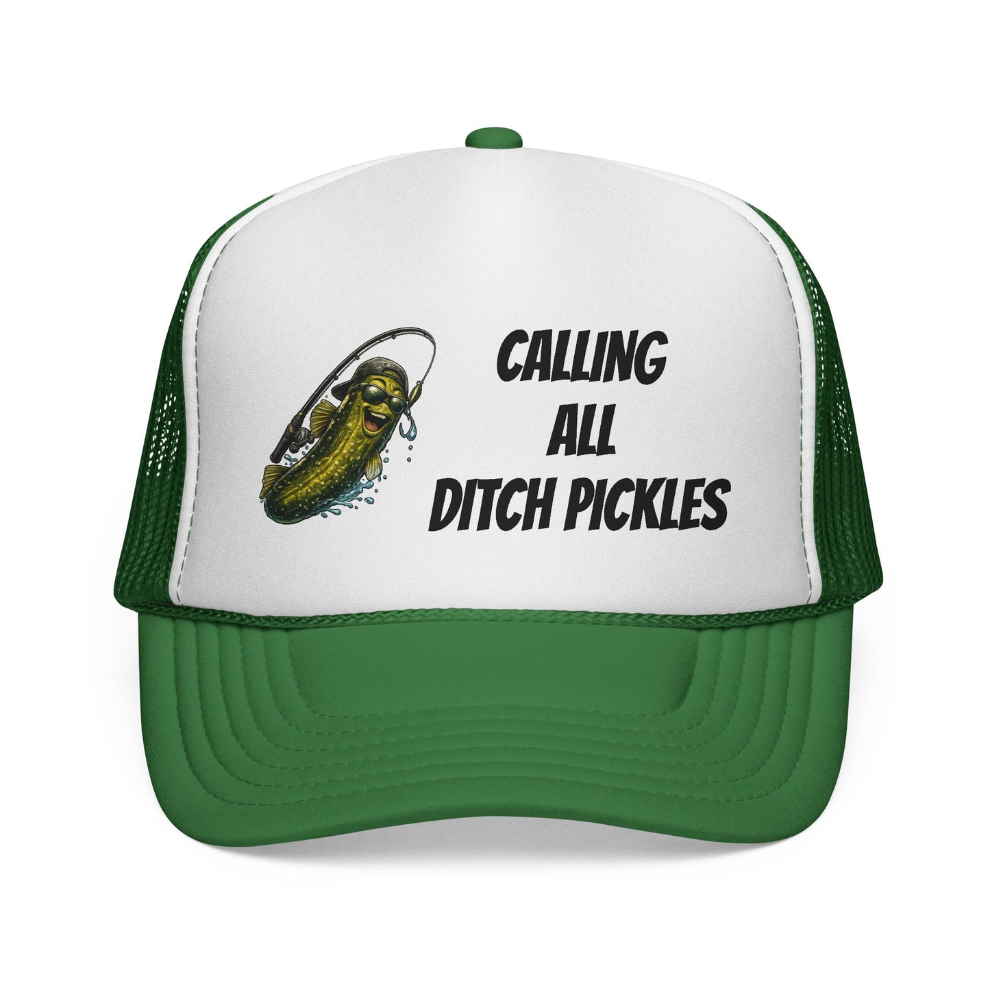 Ditch Pickle Rick "CALLING ALL DITCH PICKLES" Trucker Cap