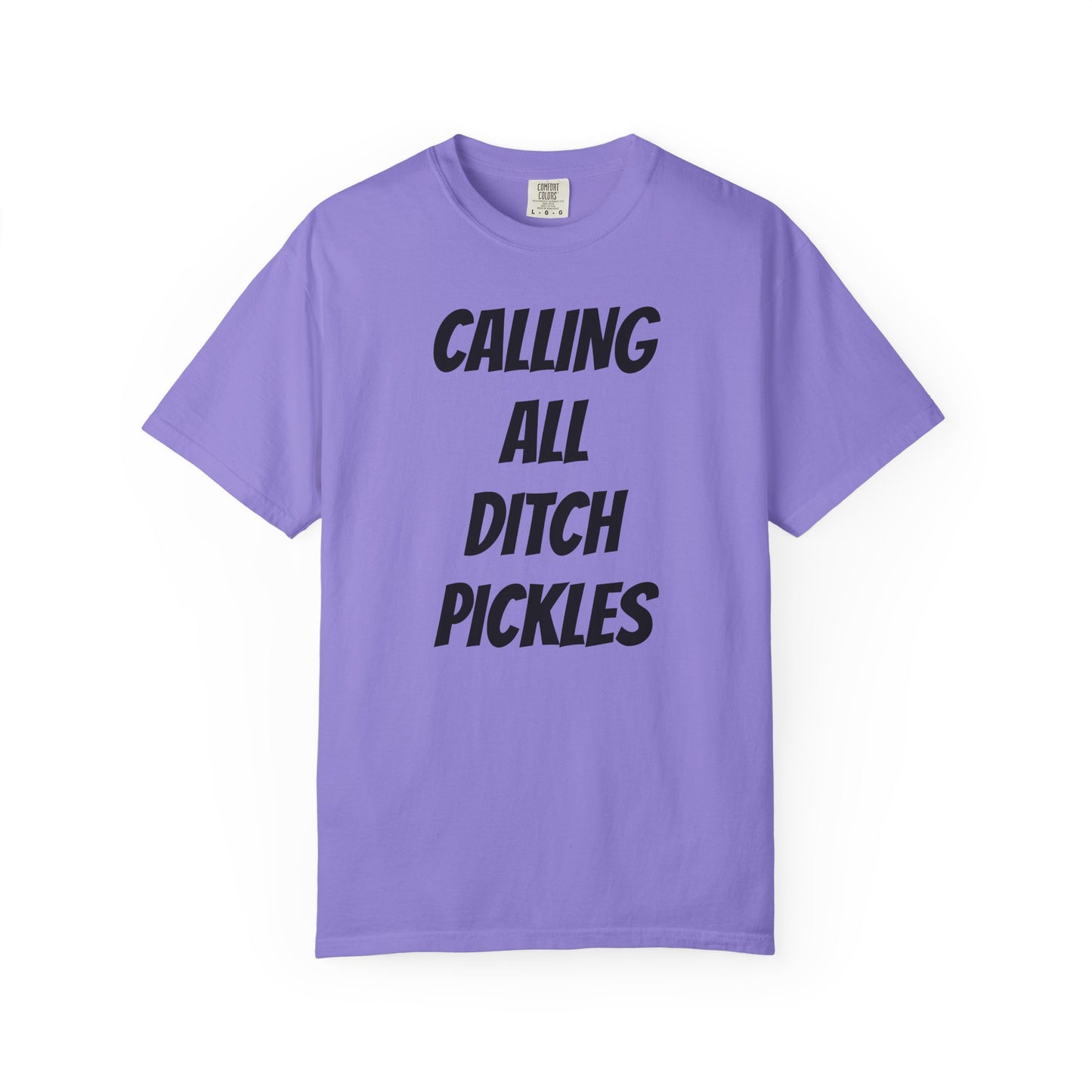 Ditch Pickle Rick Fishing Graphic T-Shirt