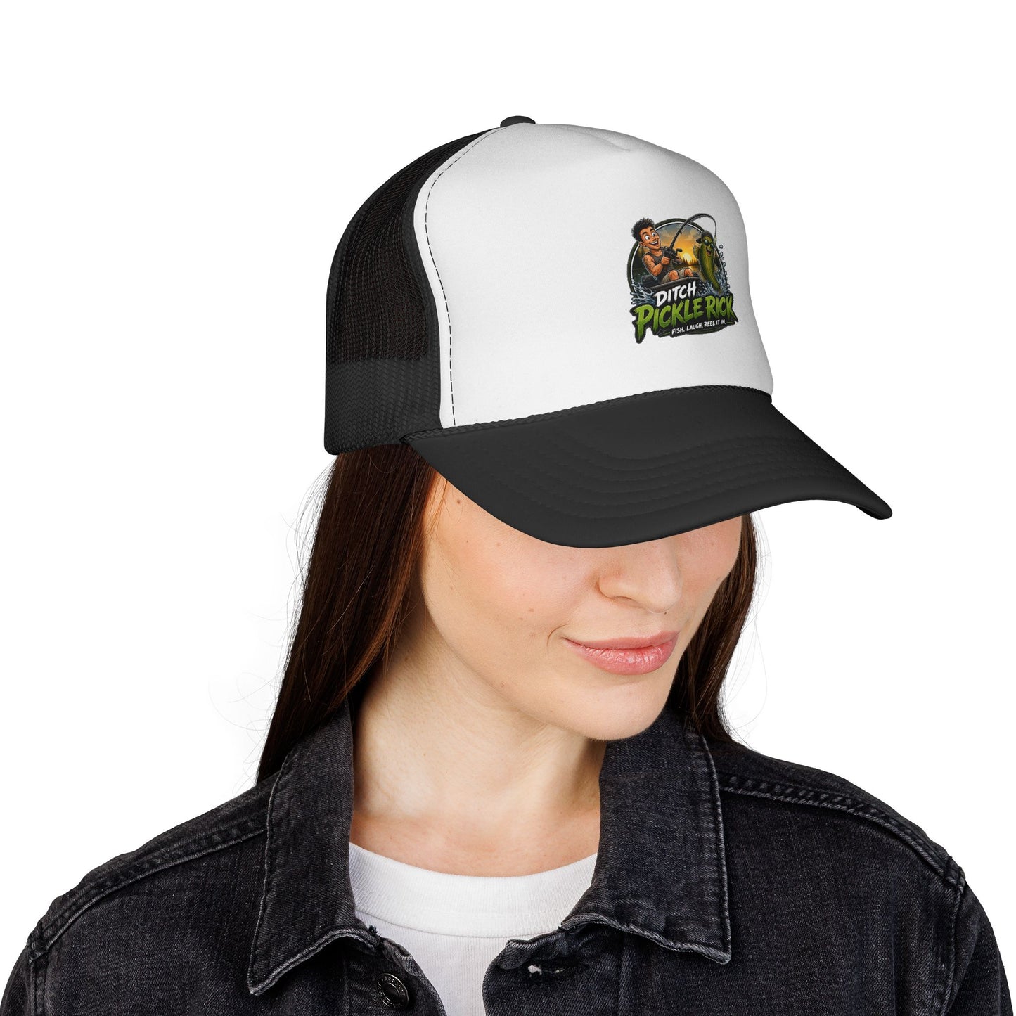 Ditch Pickle Rick Trucker Cap