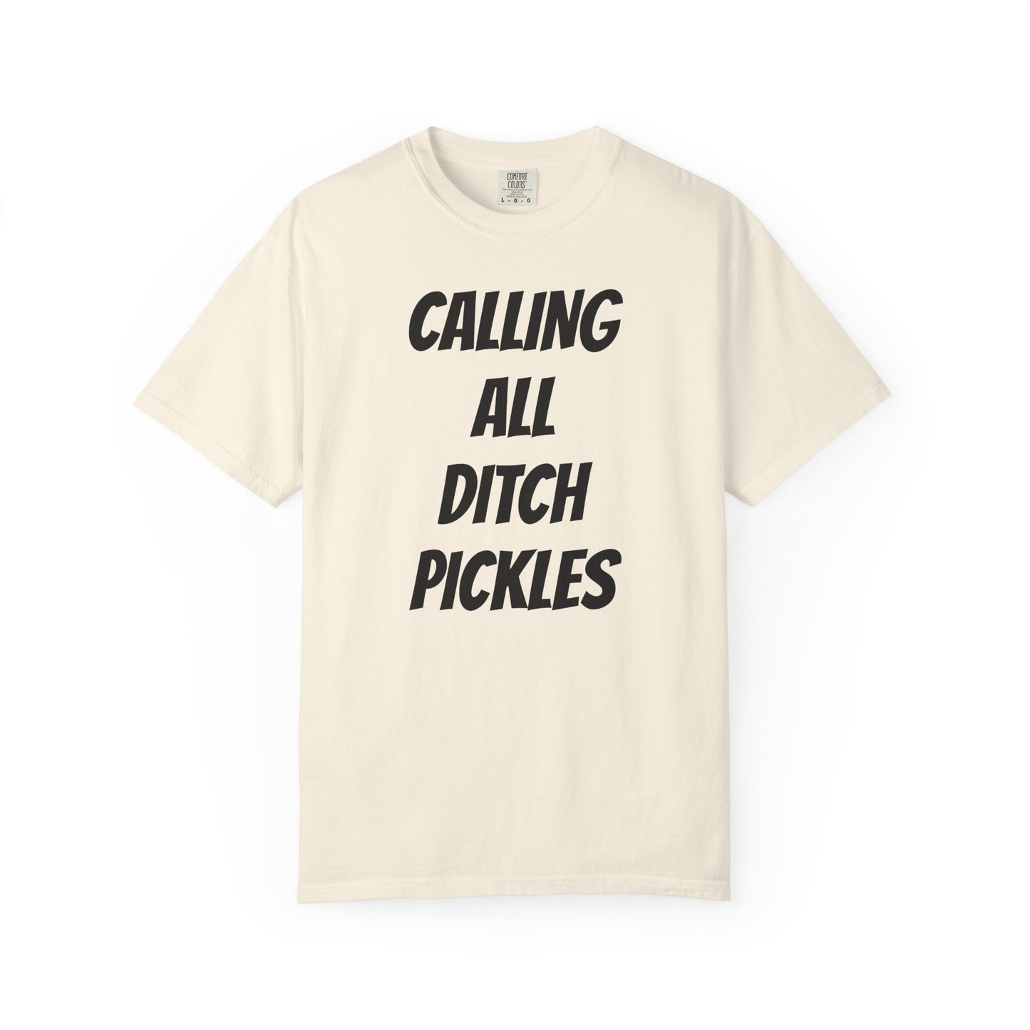 Ditch Pickle Rick Fishing Graphic T-Shirt