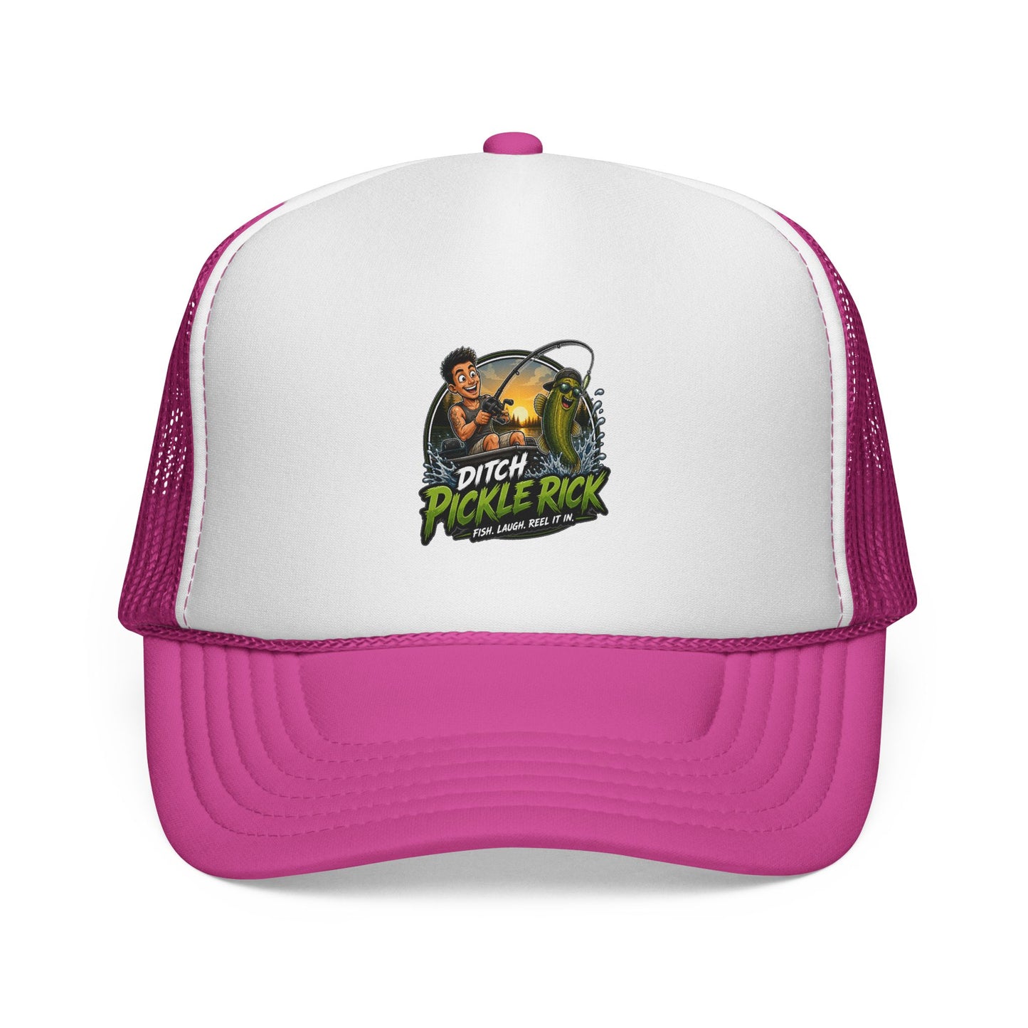 Ditch Pickle Rick Trucker Cap