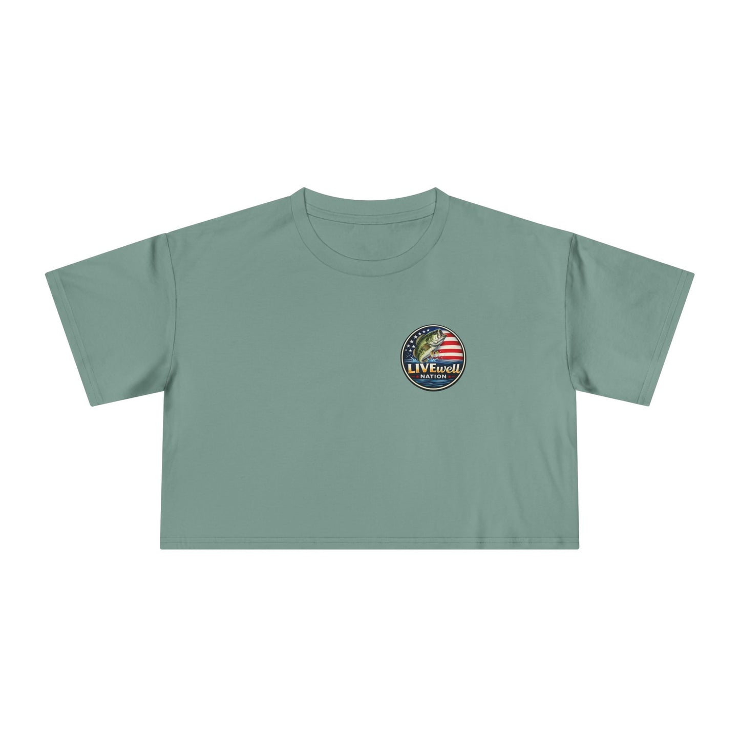 LIVEwell Nation Fishing Crop Tee