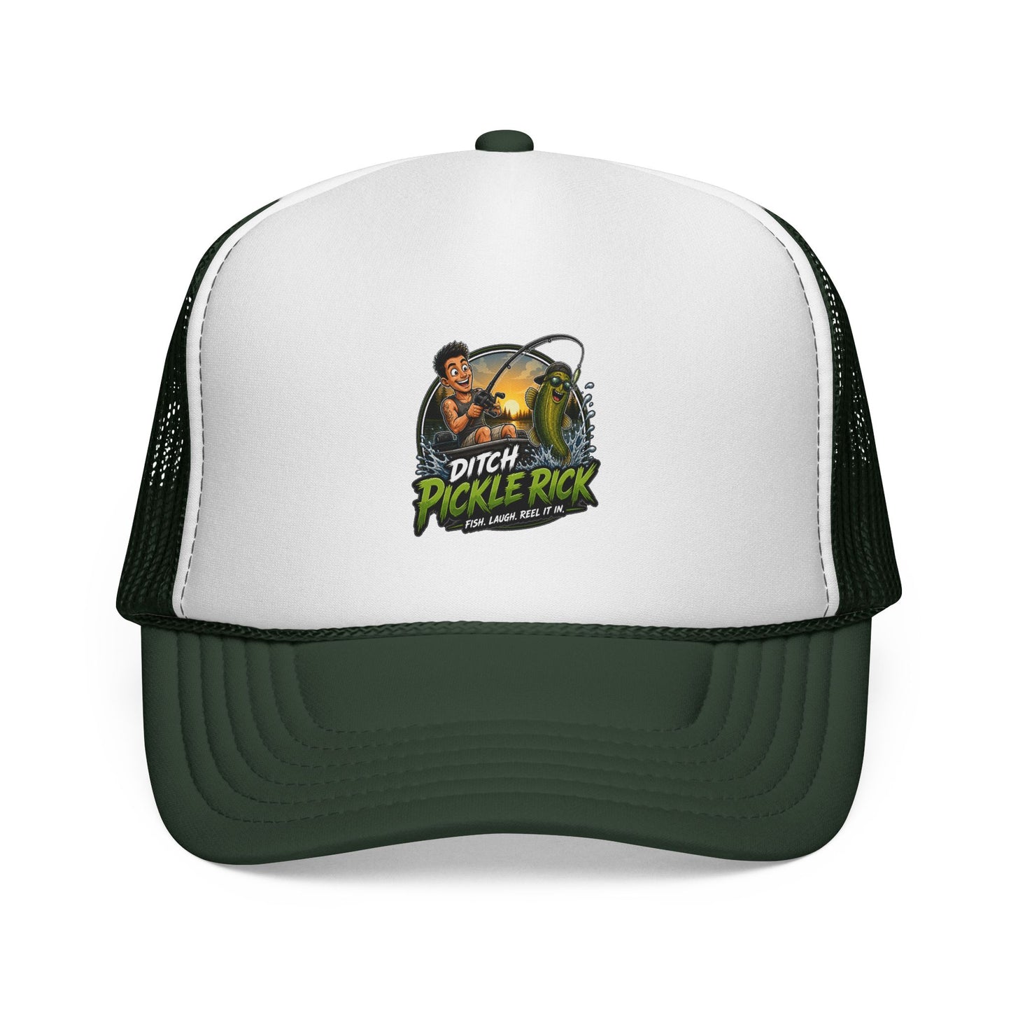 Ditch Pickle Rick Trucker Cap