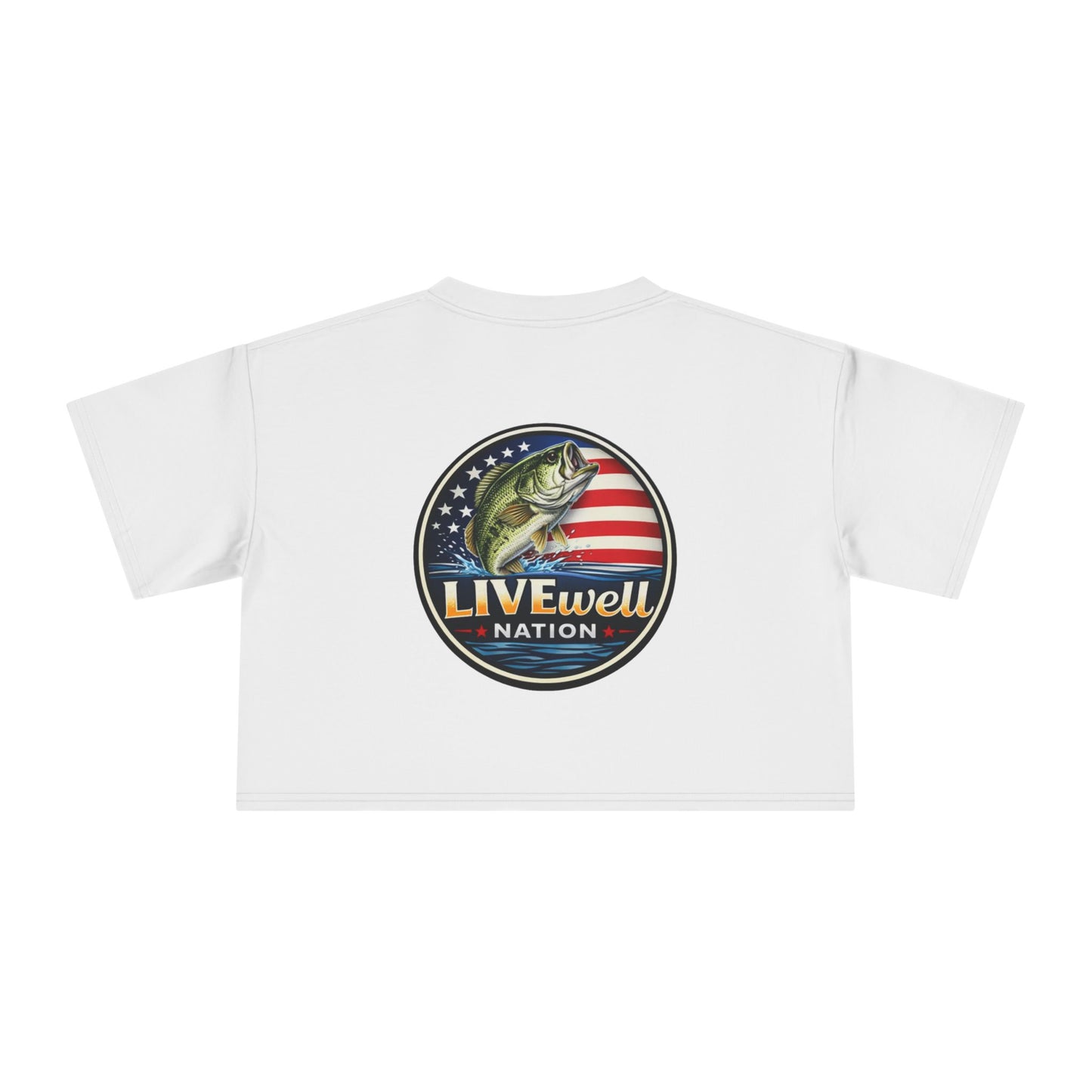 LIVEwell Nation Fishing Crop Tee