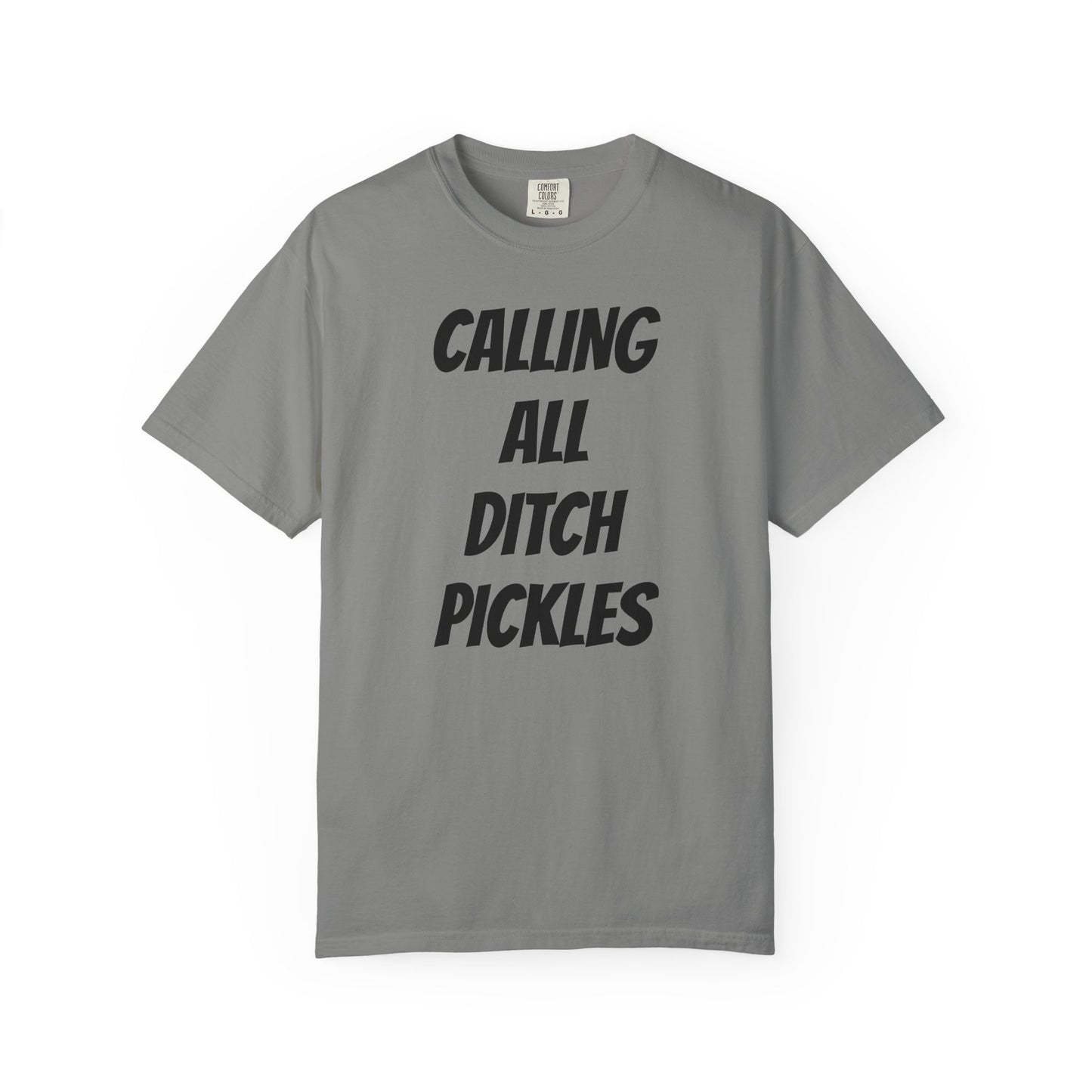 Ditch Pickle Rick Fishing Graphic T-Shirt