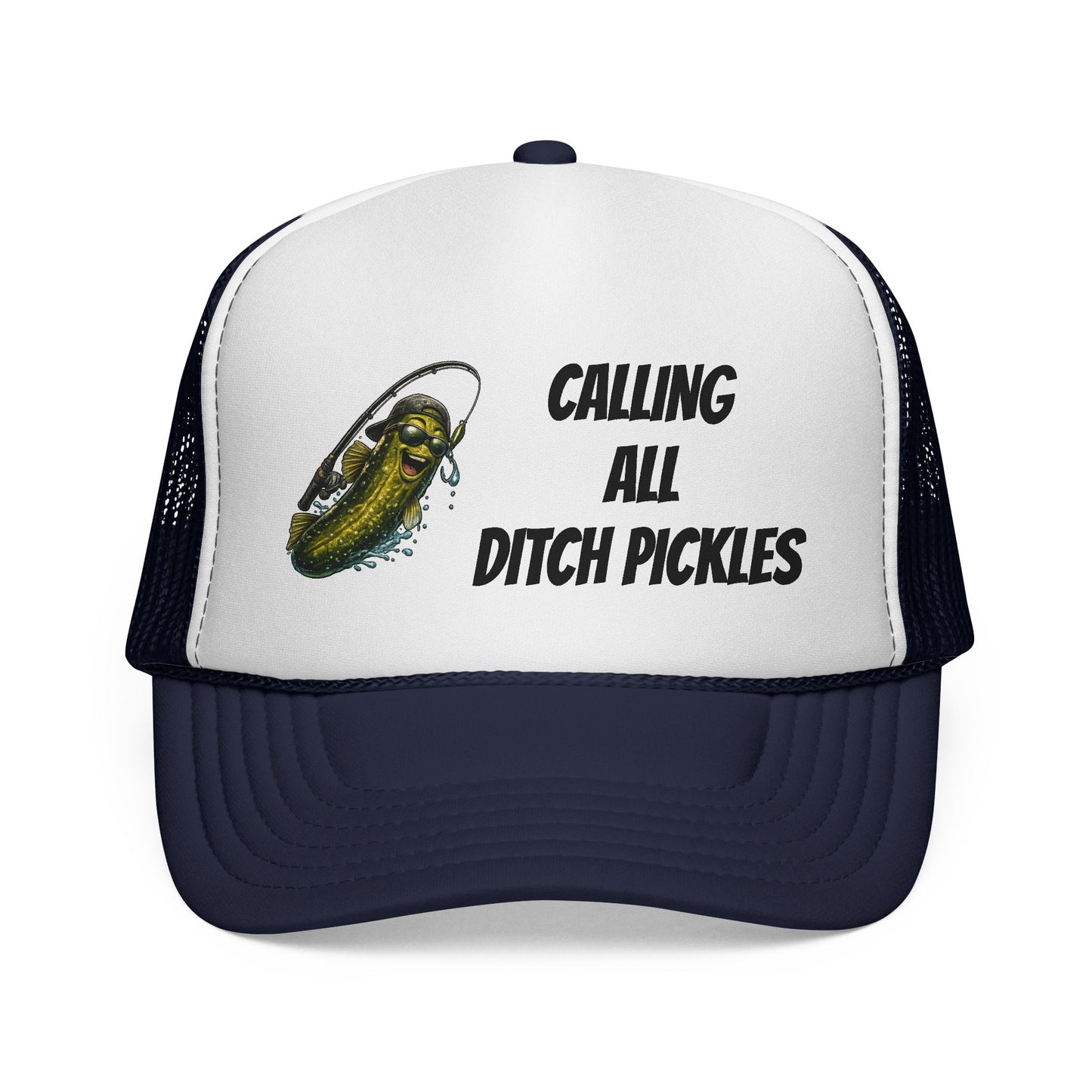 Ditch Pickle Rick "CALLING ALL DITCH PICKLES" Trucker Cap