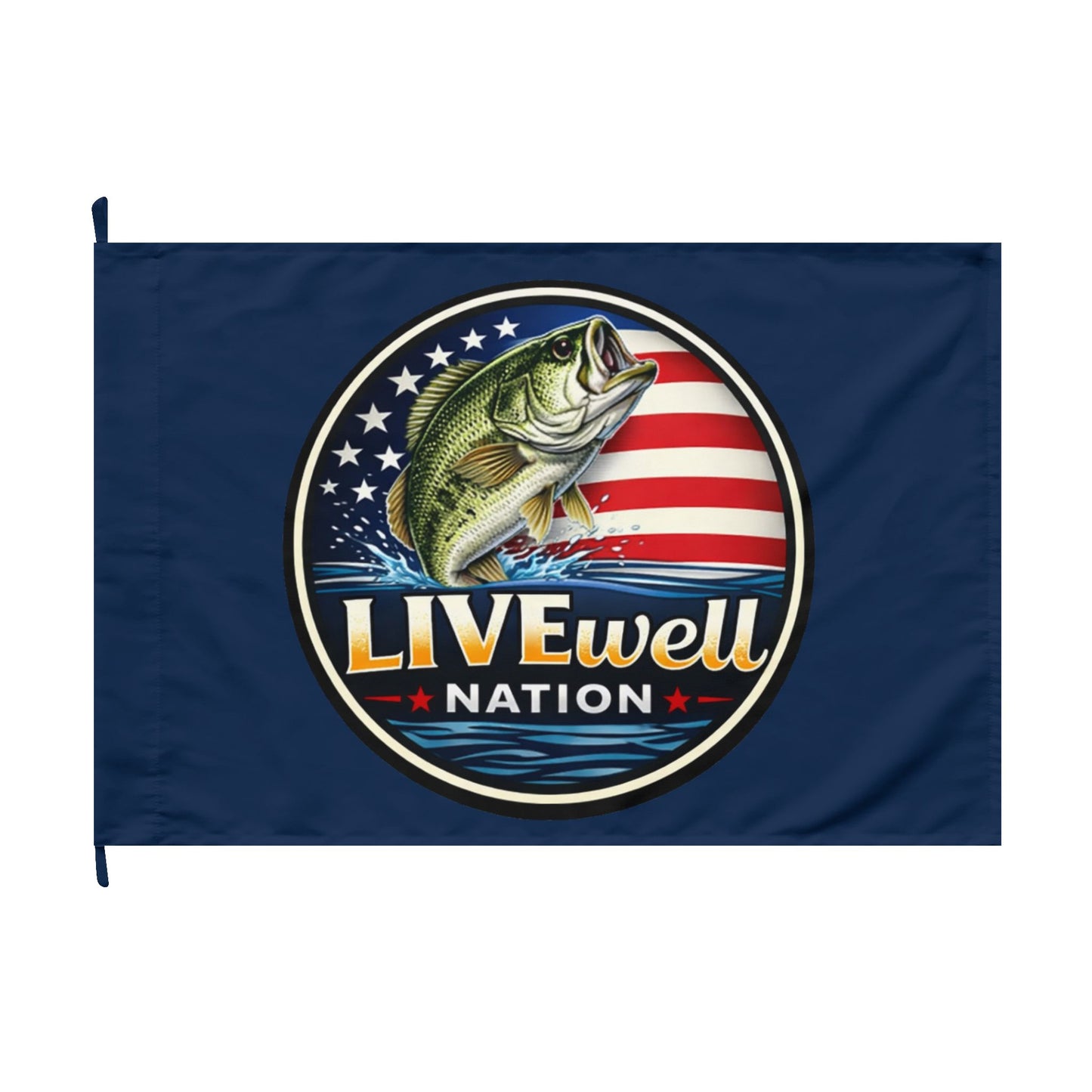 LIVEwell Nation fishing flag