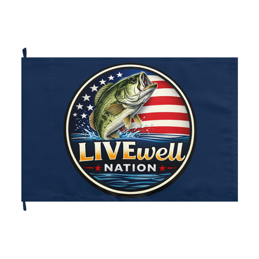 LIVEwell Nation fishing flag