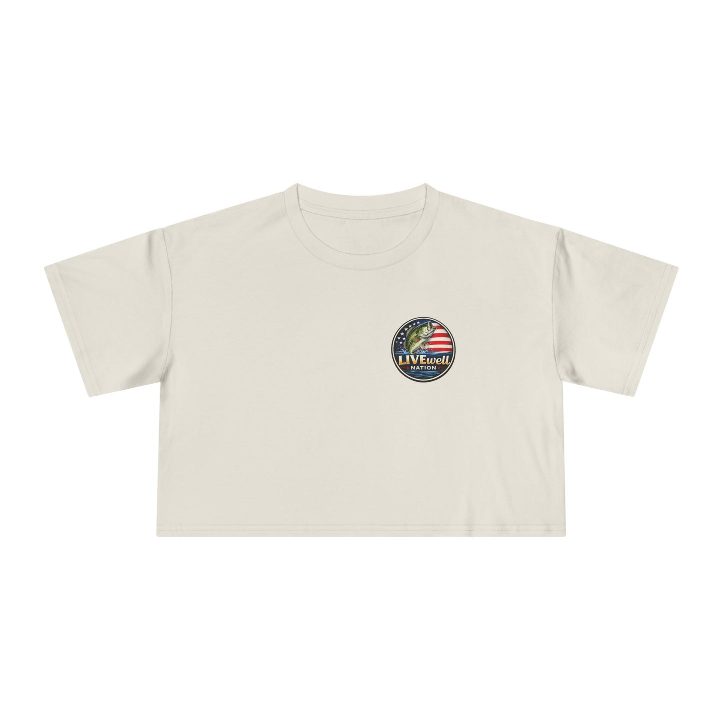 LIVEwell Nation Fishing Crop Tee
