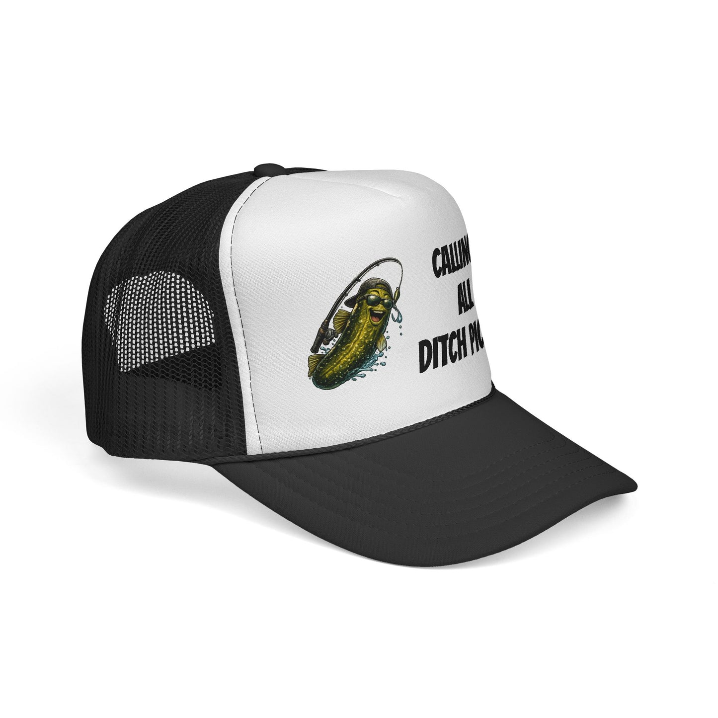 Ditch Pickle Rick "CALLING ALL DITCH PICKLES" Trucker Cap