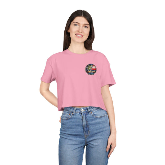 LIVEwell Nation Fishing Crop Tee