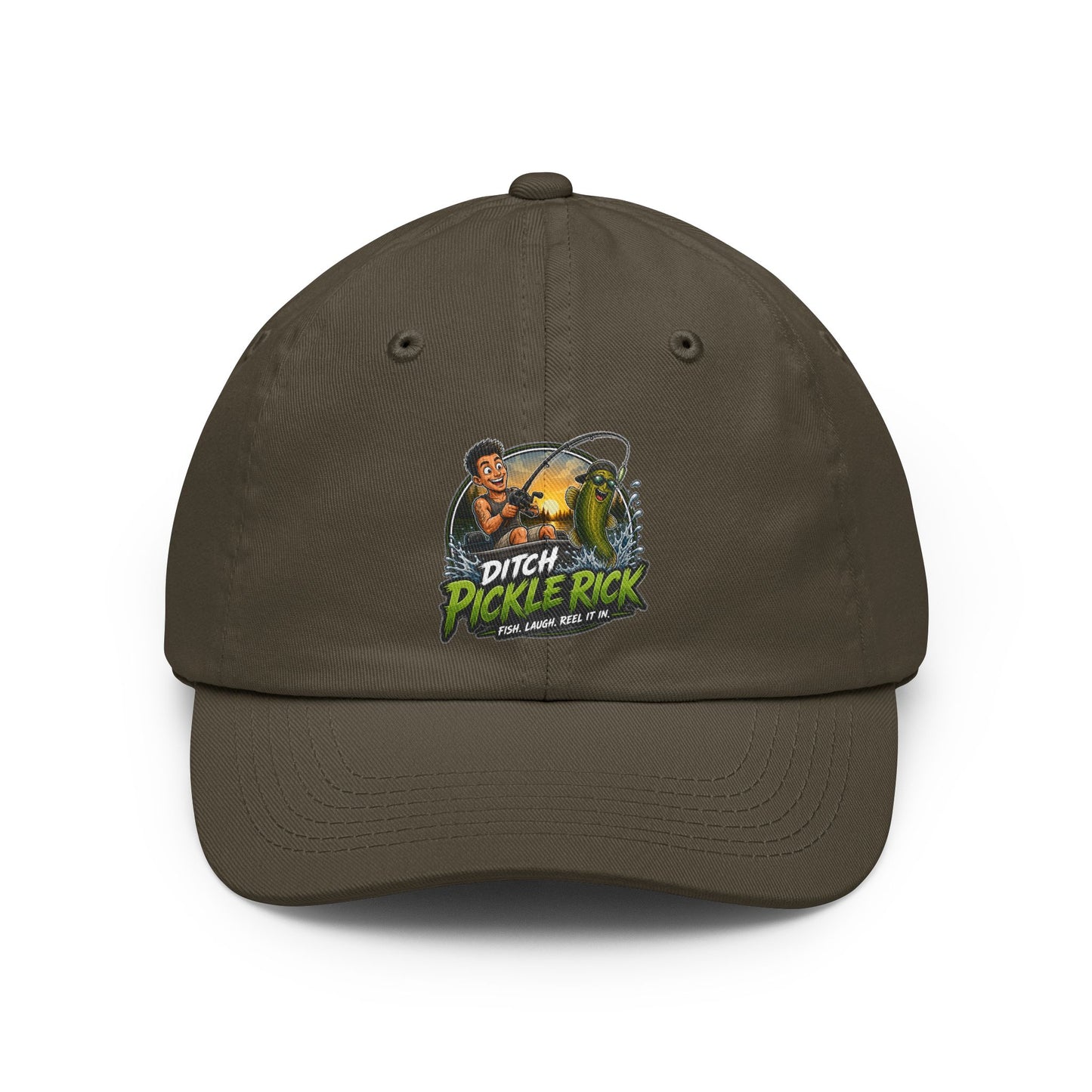 Ditch Pickle Rick Dad Hat