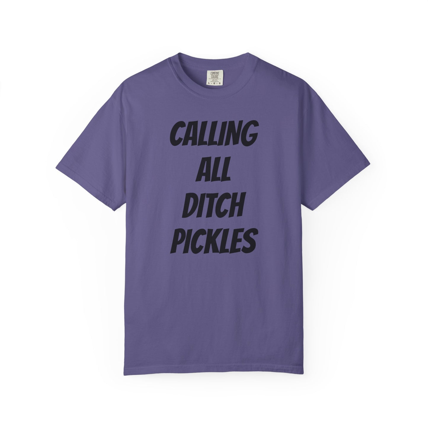 Ditch Pickle Rick Fishing Graphic T-Shirt