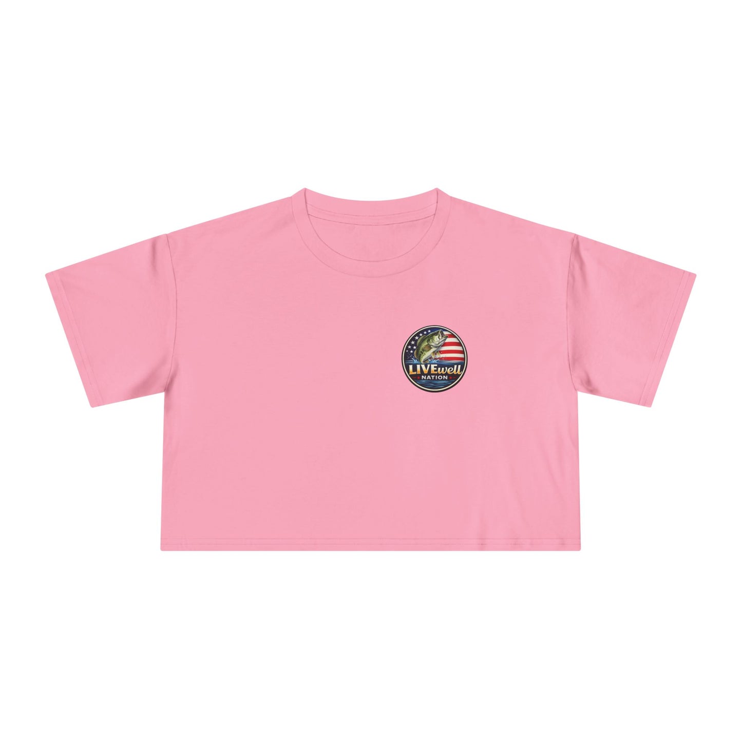 LIVEwell Nation Fishing Crop Tee